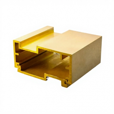 Extruded brass profiles
